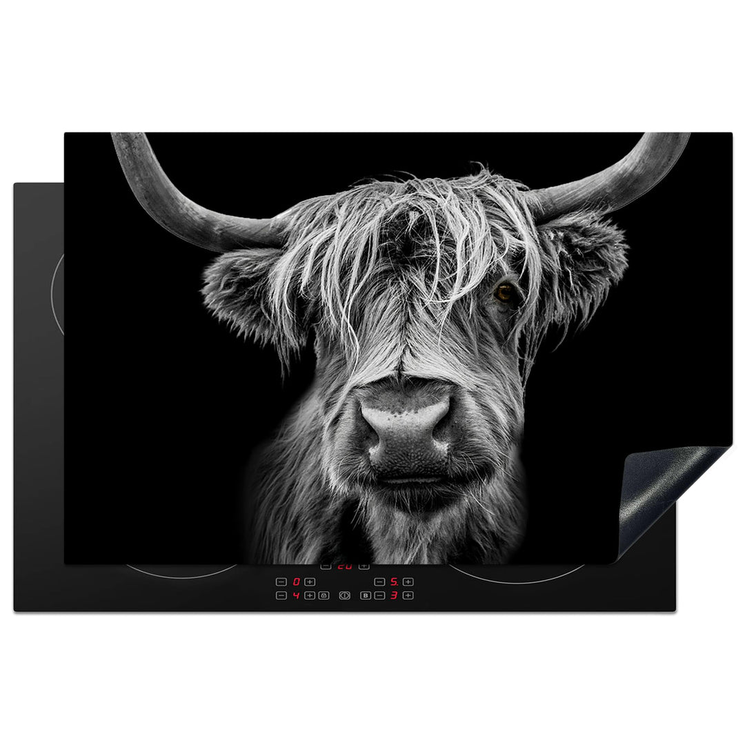Herdabdeckplatte Einteilig Induktionsmatte Küche Abdeckung Ceranfeld Herd Abdeckplatte Vinyl Matte A