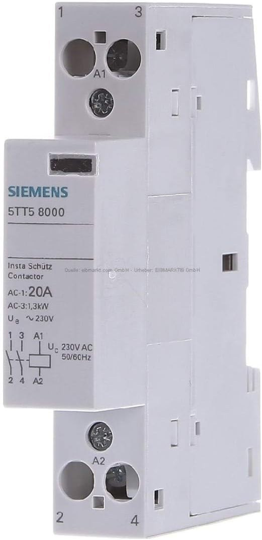 Siemens 5TT5800 – 0 – Schütz Installation 2 Na 230 VAC