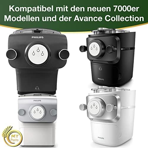 MY Pasta Pastadisc aus POM - Creste Ondulate/Hörnchen mit Wellen - Philips Pasta Maker Avance 7000 P