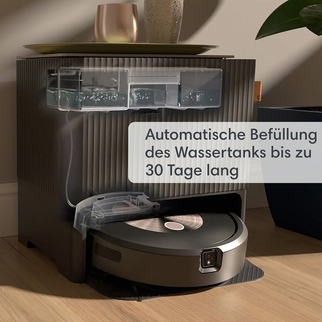 iRobot Roomba Combo j9+ Saug- und Wischroboter mit autom. Absaug-/Nachfüllstation, Kartierung, Preci