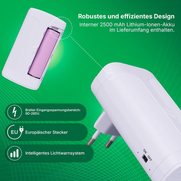 Mini-UPS 5V mit 2500mAh internem Akku und USB-Anschluss | UPS für Kameras und andere 5V-Geräte (max.