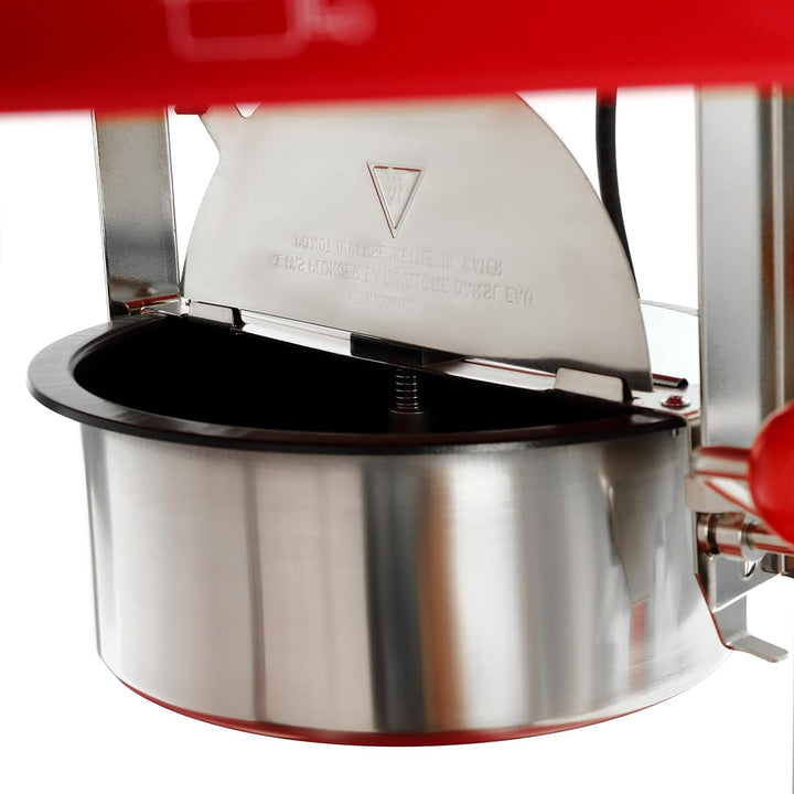 Popcornmaschine, 800W Popcorn Maker für Zuhause mit Antihaftbeschichtung, Drei verschiedenen Grössen