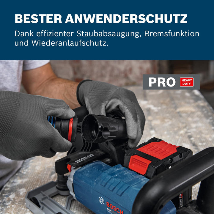 Bosch PRO 18V System Akku-Mauernutfräse GNF18V-40 (inkl. L-BOXX 238)