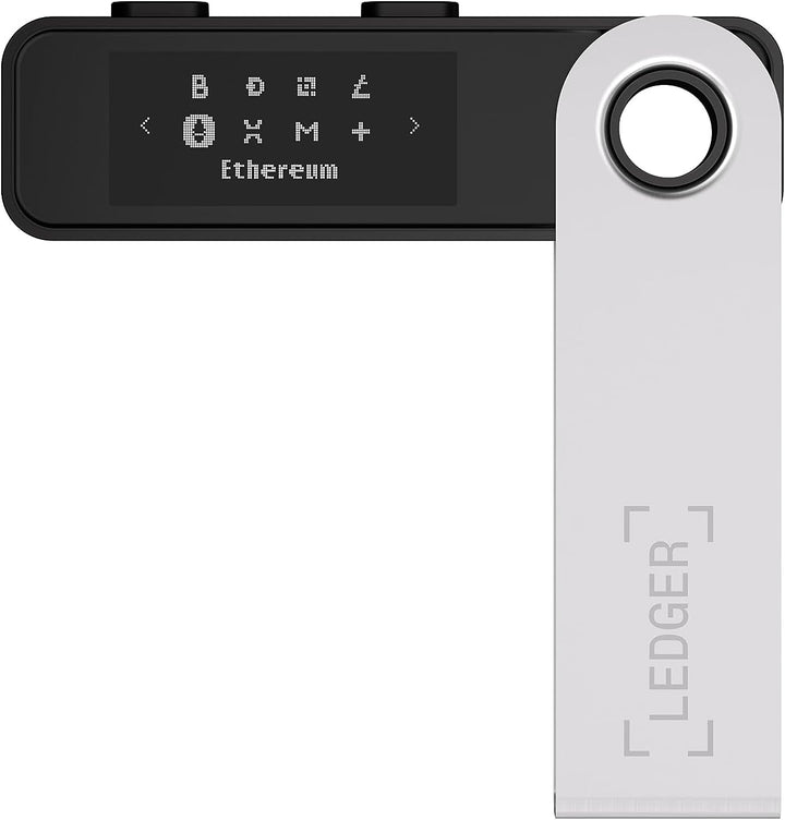 Ledger Nano S Plus-Hardware-Wallet (Onyxschwarz) – zum Schutz von Kryptos, NFTs und Token (Nur für D