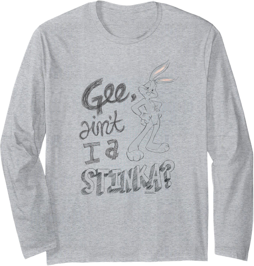 Looney Tunes Bugs Bunny Ain't I a Stinka? Langarmshirt