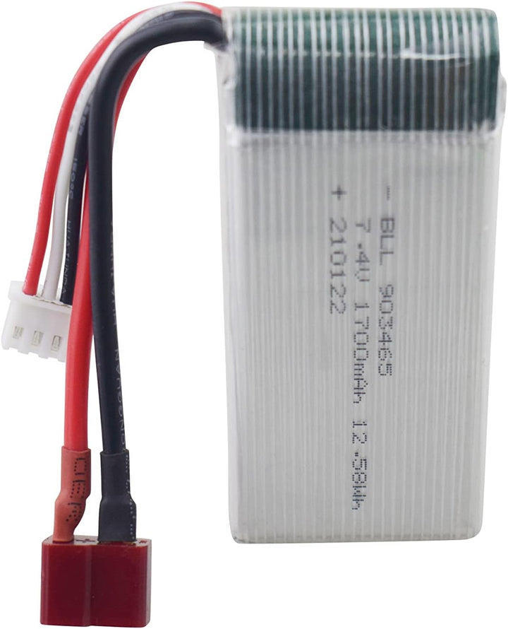 ZYGY 2St. 7.4V 1700mAh Lithium akku & 2in1 Ladegerät für 9200 9200E 9205E 9202E 9203E 9204E 9206E HB