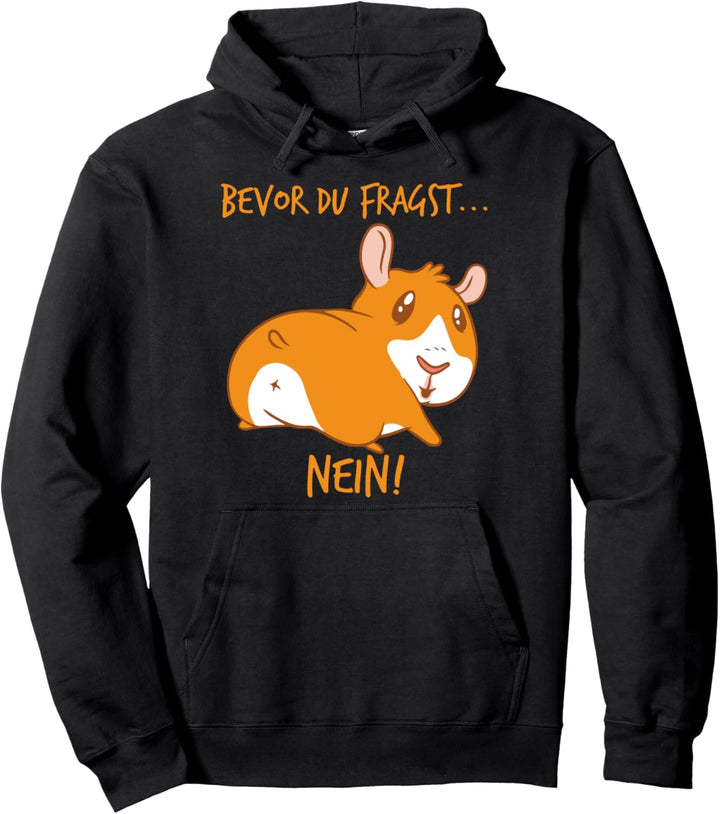 Ablehnung Abfuhr Abneigung Protest Bevor du fragst Nein Pullover Hoodie