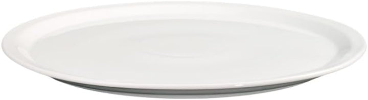 Holst Porzellan PL 030 FA3 Porzellan Tortenplatte rund 30 cm Fahnenform Weiss 30 x 30 x 2,1 cm 2 Stü