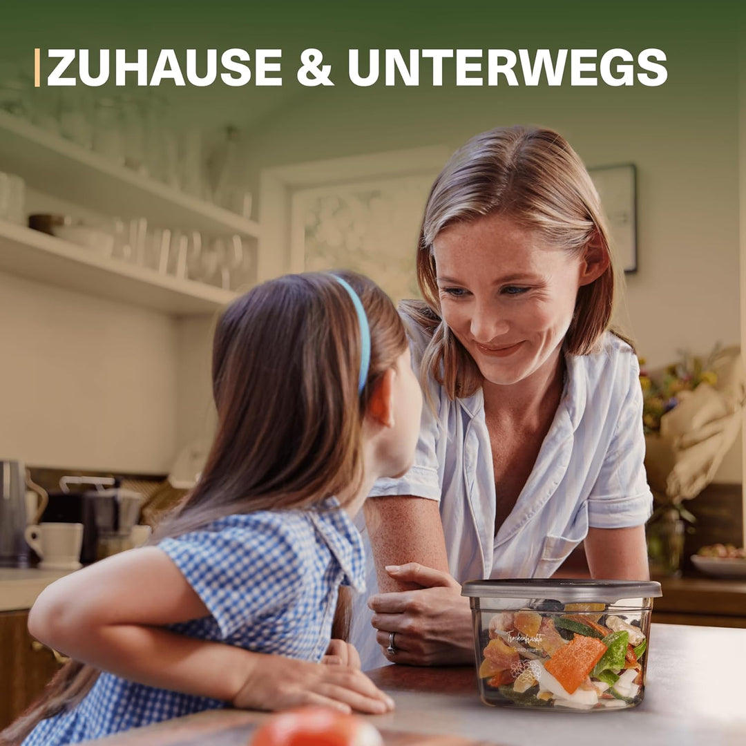 Viwares luftdichte Vorratsdosen mit Deckel | 15er Vorratsbehälter Set | BPA-FREI | Zur Müsli Mehl un