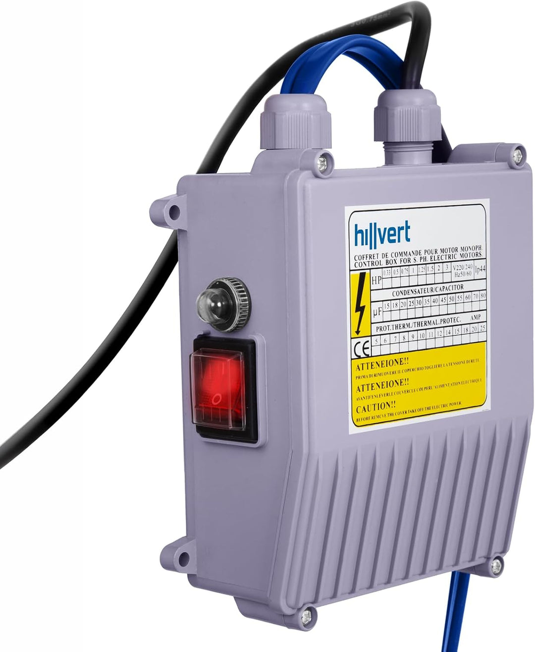MSW Brunnenpumpe 230 V 10800 L/h 2200 W Edelstahl Fördertiefe: 91 m mit Rückschlagventil, 20 m Kabel