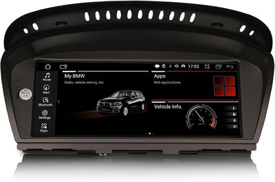 Erisin 8.8 Zoll 8-Kern Android 12.0 GPS Autoradio CarPlay Navi für BMW 3er E90 E91 E92 E93 5er E60 E