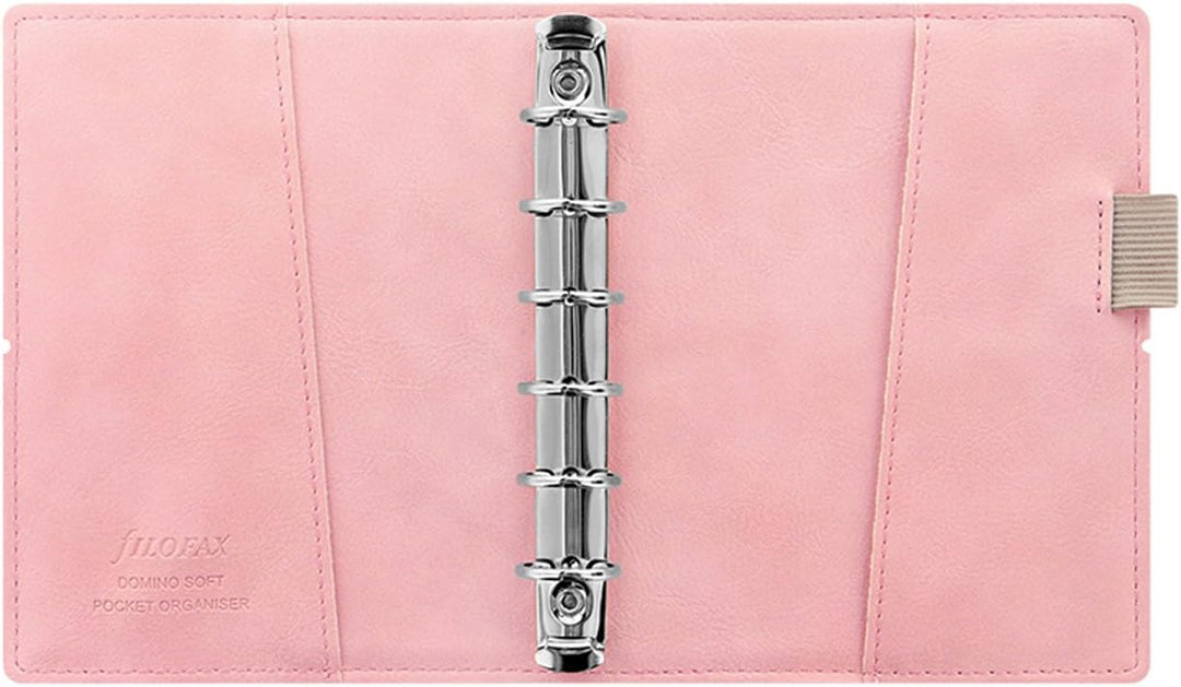 Filofax Domino Weich Terminplaner - Taschenformat - 2020 - Blasses Rosa hellrosa, hellrosa