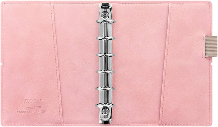 Filofax Domino Weich Terminplaner - Taschenformat - 2020 - Blasses Rosa hellrosa, hellrosa