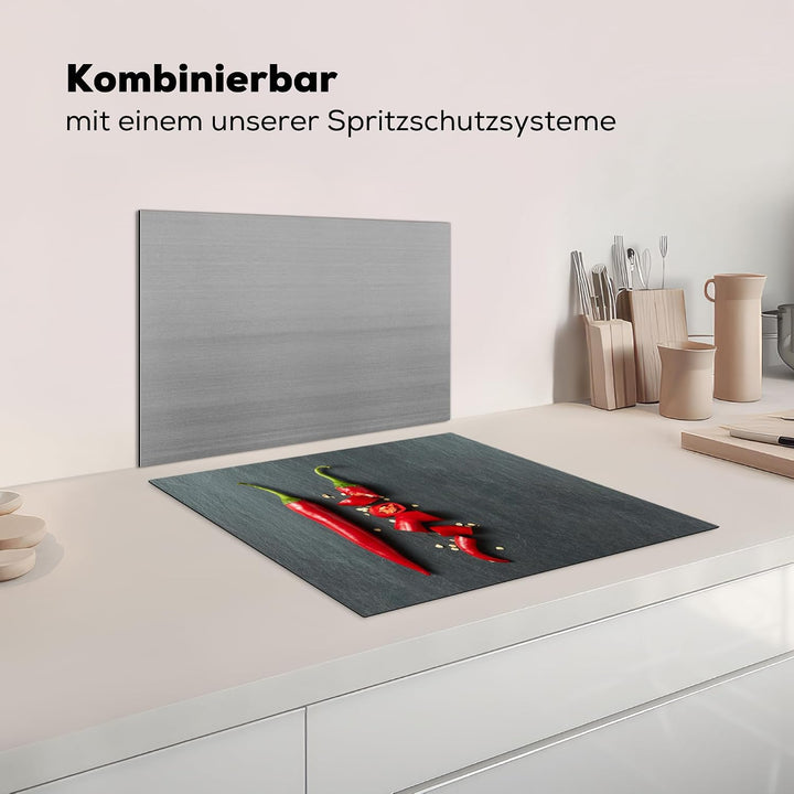 KitchenYeah© Herdabdeckplatte Einteilig Induktionsmatte Küche Abdeckung Ceranfeld Herd Abdeckplatte