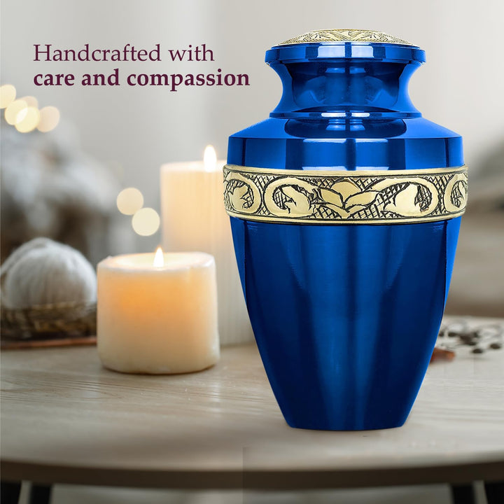 Serenity Collection Mini-Urne für Erwachsene und kleine Erinnerungsstücke für die Asche, klassischer