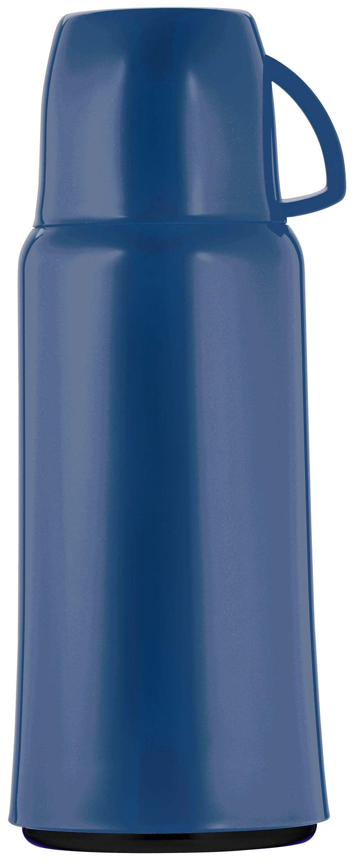 Helios Elegance Thermoskanne Taubenblau 1,0 l – 6h Heiss - Hält Getränke heiss & kalt - Robustes Des