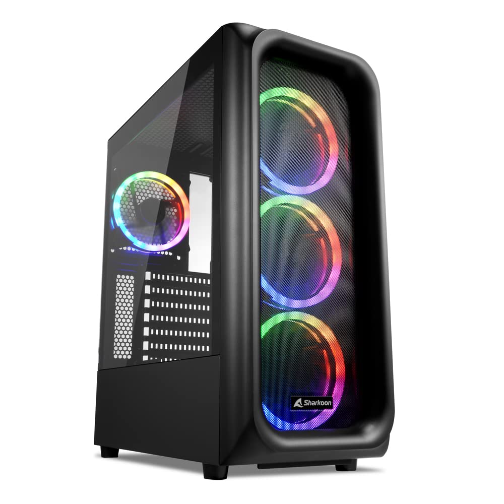 Sharkoon TK5M RGB, Gaming PC Gehäuse
