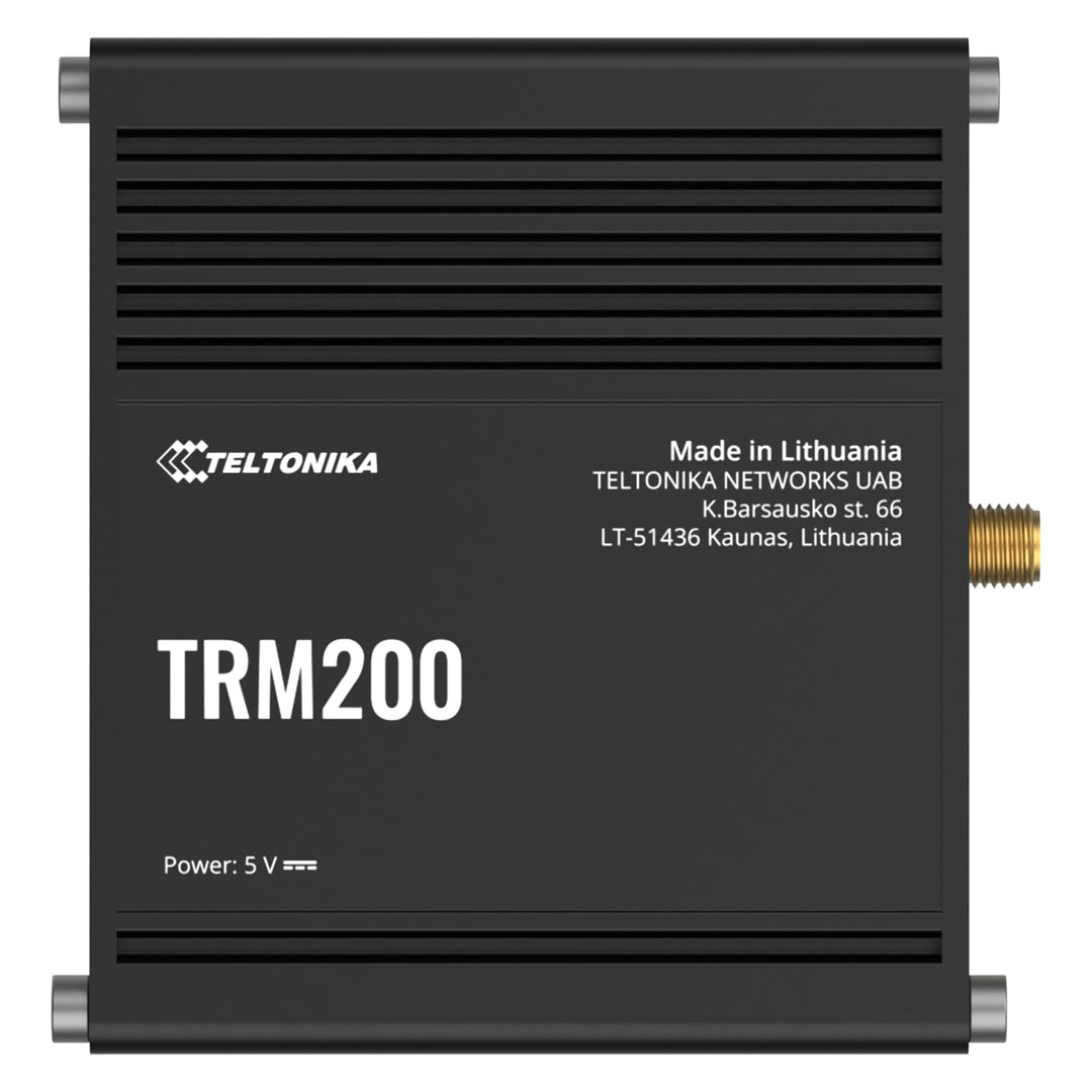 Teltonika TRM200 4G Cat 4 Industriemodem, 3G, 2G, Micro-USB, kompakte Grösse und langlebiges Design