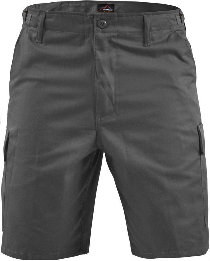 normani Kurze Bermuda Shorts US Army Ranger Feldhose Arbeitshose S - XXXL Farbe Stonegrau Grösse M