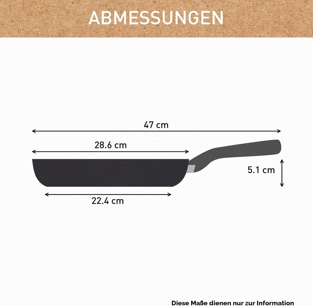 Tefal C42706 Renew On Bratpfanne 28 cm | Keramikversiegelung | umweltfreundlich recycelt | Thermo-Si