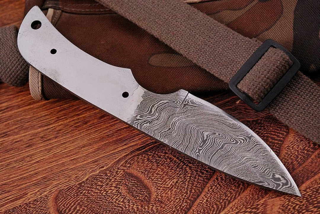 Damast Klinge Handgeschmiedete Damast Rohling Damascus blank blade 836EA