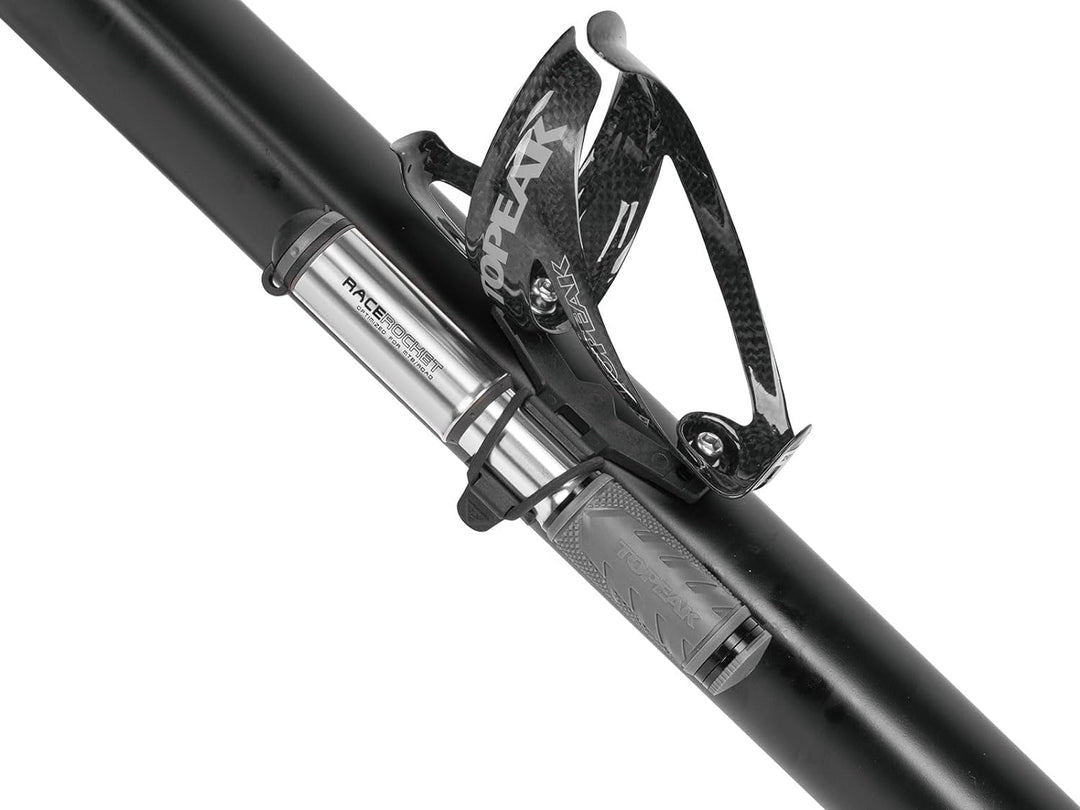 TOPEAK Racerocket-Silver Standluftpumpe, silberfarben, Non Applicable