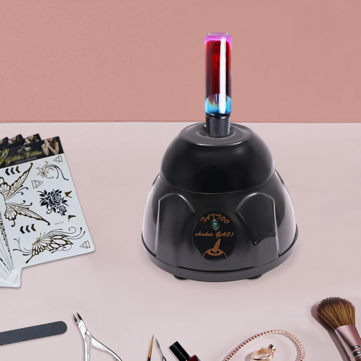 Mini Vortex Mixer, Elektrischer Paint Shaker mit rutschfeste Saugnäpfe, 5200U/min Pigmenttintenmisch