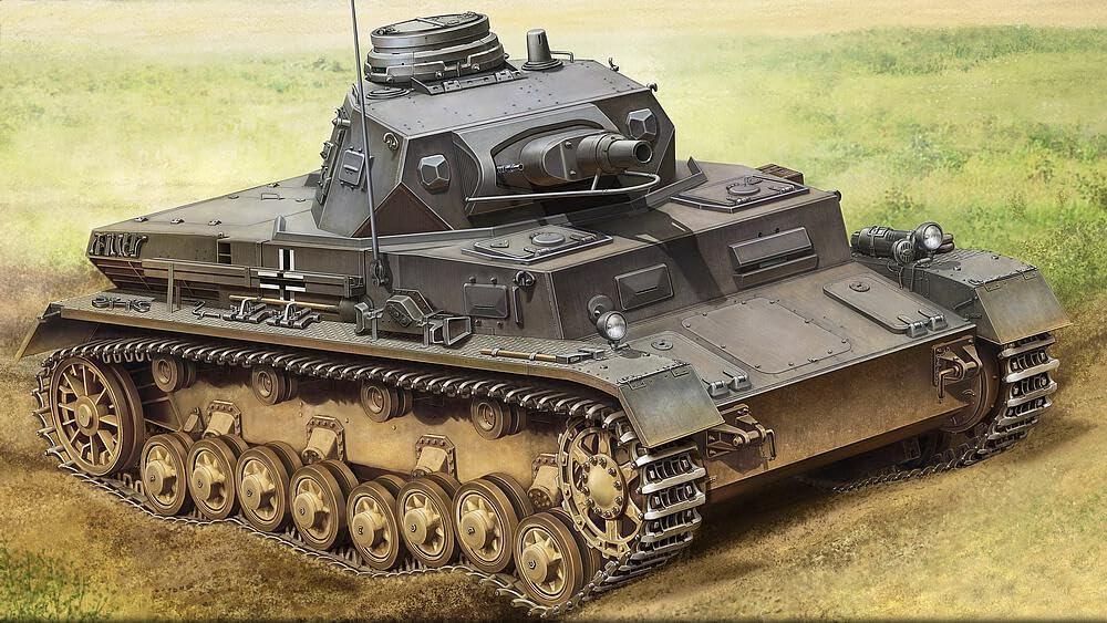 Hobby Boss 1/35 Panzerkampfwagen IV AUSF.B, Mehrfarbig, HY80131