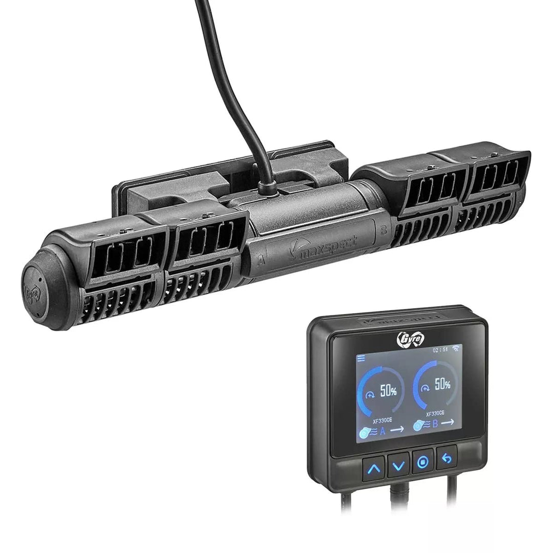 MAXSPECT XF330 STANDARD CLOUD EDITION GYRE KIT 1 Pumpe 5-35W + Controller Marine Aquarium 100-500 L