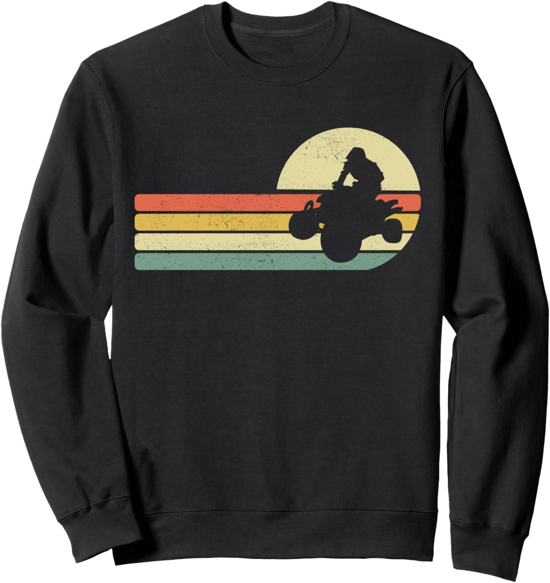 Quad-Treiber ATV Vintage Retro Sweatshirt