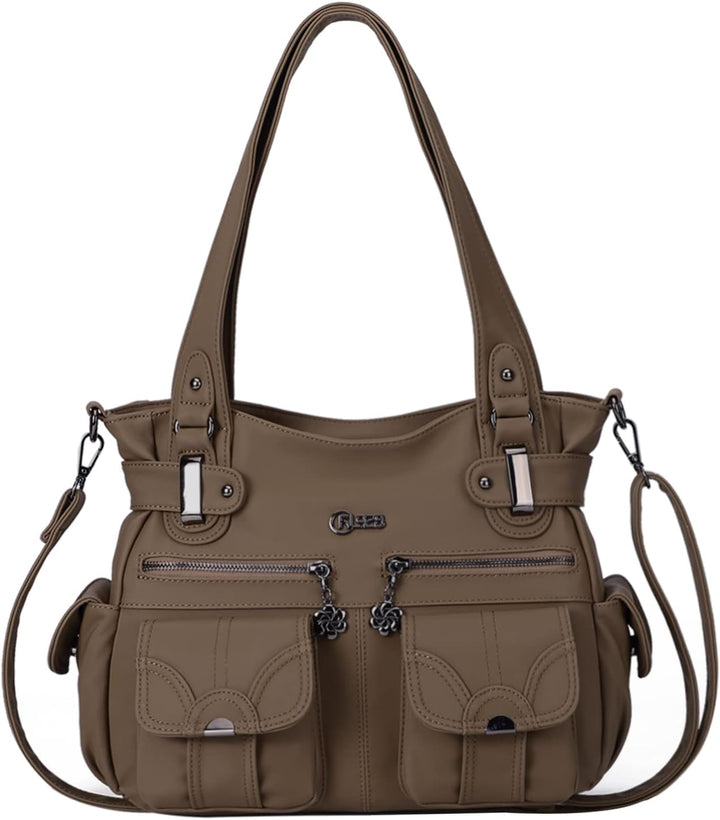 KL928 Tasche Damen Handtasche Umhängetaschen Damenhandtasche Schultertasche Lederhandtasche elegante