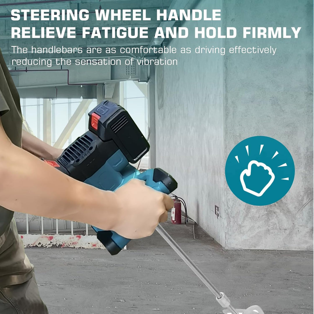 Akku-Farbmörtelrührer Kompatibel mit 18-21V Batterie, Farb-Mörtelrührer, 3100W Rührwerk (Ohne Akku),