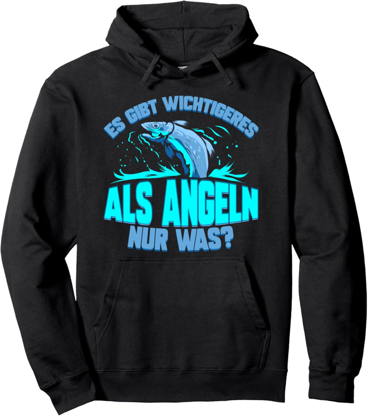 Angler Spruch Geschenk für Fischer Angelverein zum Angeln Pullover Hoodie
