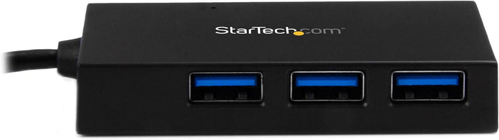 StarTech.com 4 Port USB 3.0 Hub - USB-C zu 4x USB-A - Inklusive Netzteil - Kompakter USB C Hub - USB