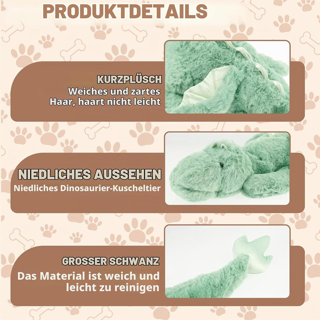 70-150 cm Kuscheltier Drache, Plüschtier Schlafkissen Grosse Weiche Lange, Riesige Plüschtier Flausc