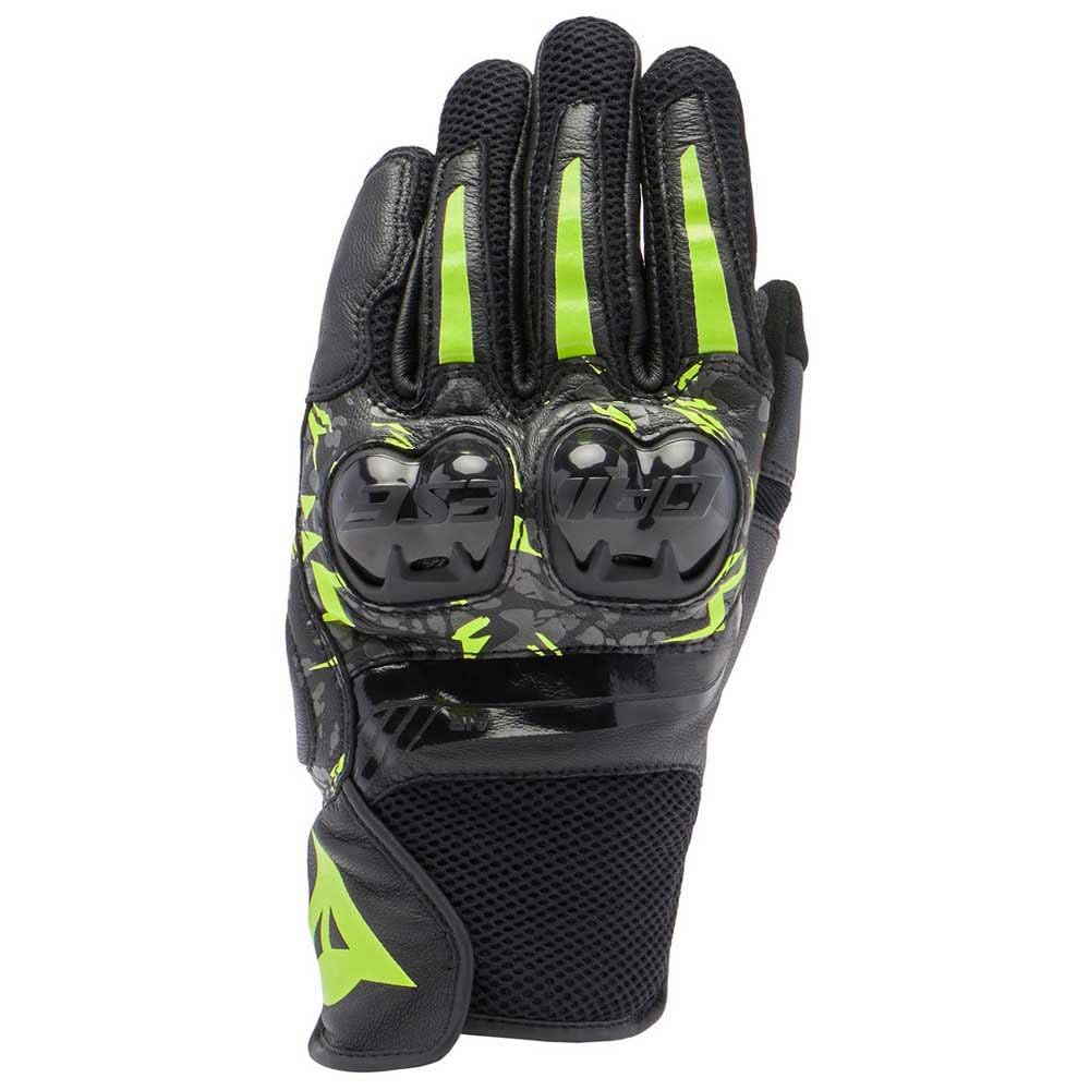 Dainese - Mig 3 Unisex Gloves, Leder-Motorradhandschuhe, Knöchelschutz, Touchscreen, für Männer und