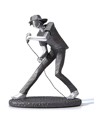 Amoy-Art Musik Figuren Skulptur Modern Dekor Statue Wohnzimmer Kunst Arts Polyresin Geschenk 22cm