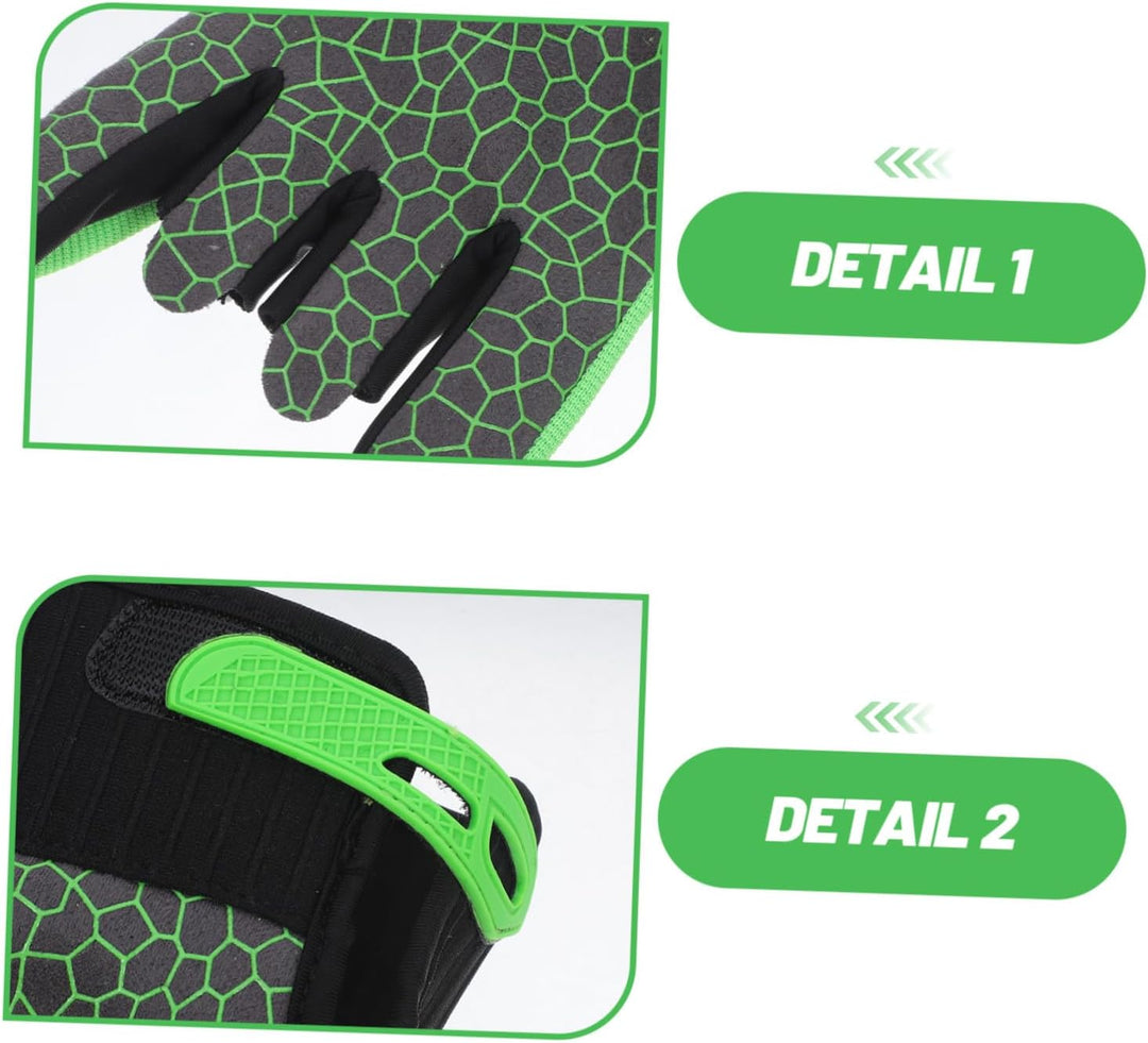 LIOOBO 1 Paar Bowlinghandschuhe mit Fingern Bowling-Stützhandschuh Männer Bowling-Handschuhe Billard