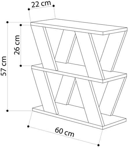 HOCUS PICUS | Lazena Holz Beisteltisch | Moderner Couchtisch, Sofatisch, Kaffeetisch für Wohnzimmer,