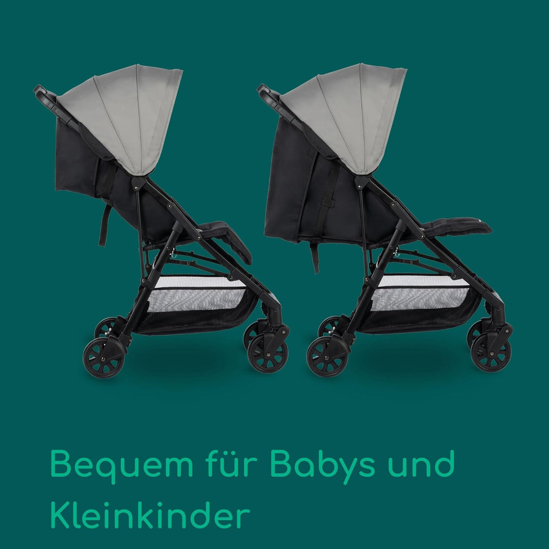 Bebeconfort Buggy Teeny 3D, Ultrakompakt zusammenklappbarer Kinderwagen inkl. passender Tragetasche,