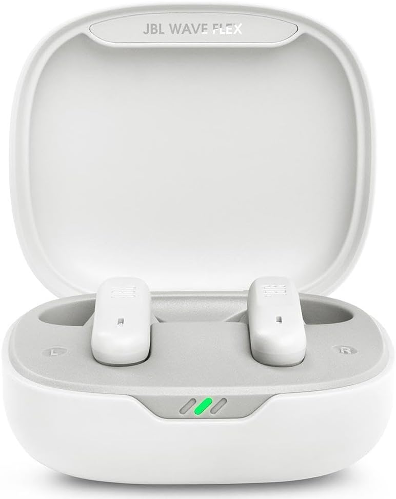 JBL Wave Flex – Kabellose In-Ear Ohrhörer mit IP54- und IPX2-Wasserdichtigkeit – TalkThru- und Ambie