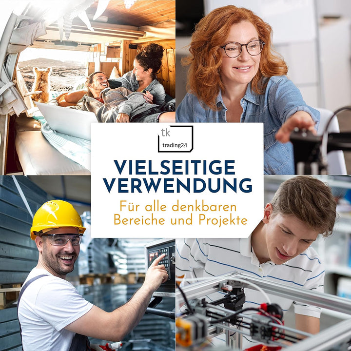 Alu Profil 30x60mm System-, Montage-, Konstruktionsprofil Nut 8