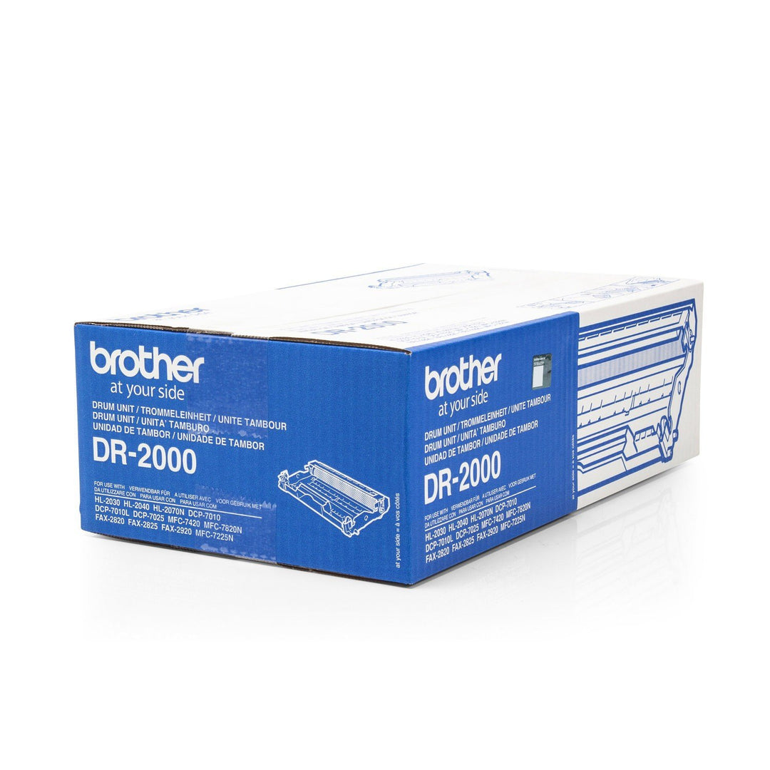 Brother Original DR-2000 /, für Fax 2820 P Premium Trommel, Farblos, 12000 Seiten