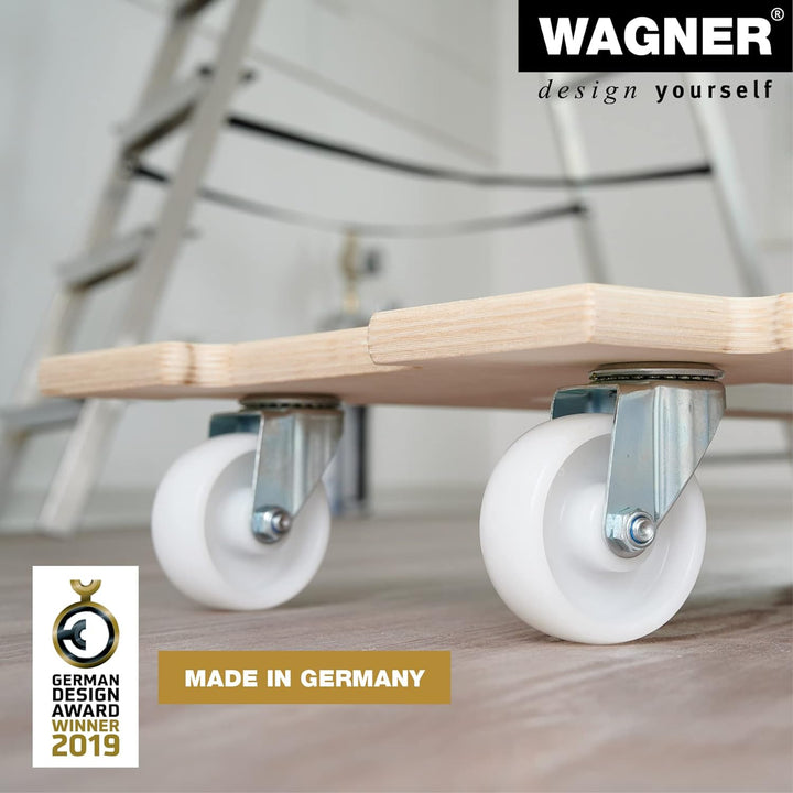 Wagner Transporthilfe MM 1382 I 59 x 39 x 11 cm - Tragkraft 250 kg - ideal für Lasten (Fast) jeder G