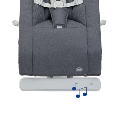 CHICCO WIPPE RHYTHM'N'SOUND mit elektronischem Gleiten; Musik und Sound. SLATE GREY, SLATE GREY