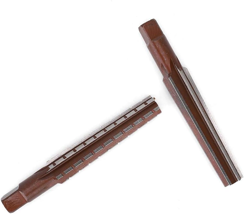 2 stücke Reibahlen Gesetzt Kohlenstoffstahl Metric Zylinderschaft Hand Reibahle Fein Morsekegel Reib