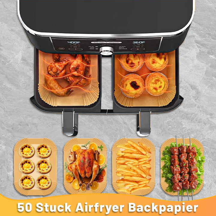 HLElUKT Ninia Heissluftfritteuse Zubehör, Airfryer Zubehör für Ninja Foodi Max Dual Zone Heissluftfr