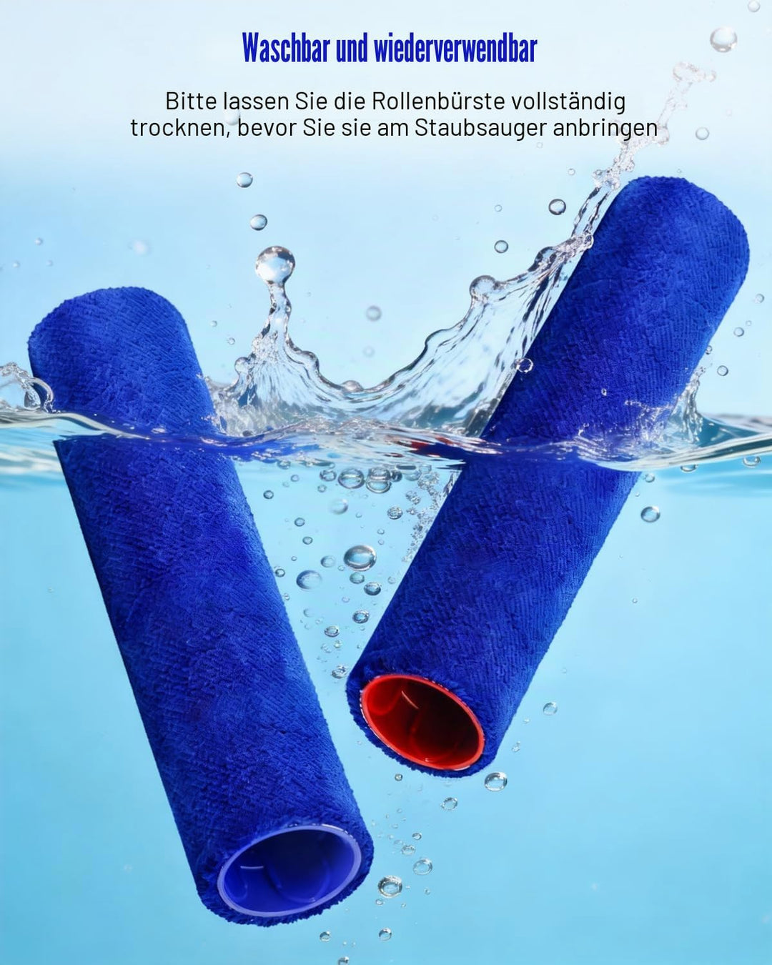 Rollenbürsten Ersatzteile für Dyson Wash G1 Nassstaubsauger, Bürstenrolle Zubehör Ersatzsets, 2 Stüc