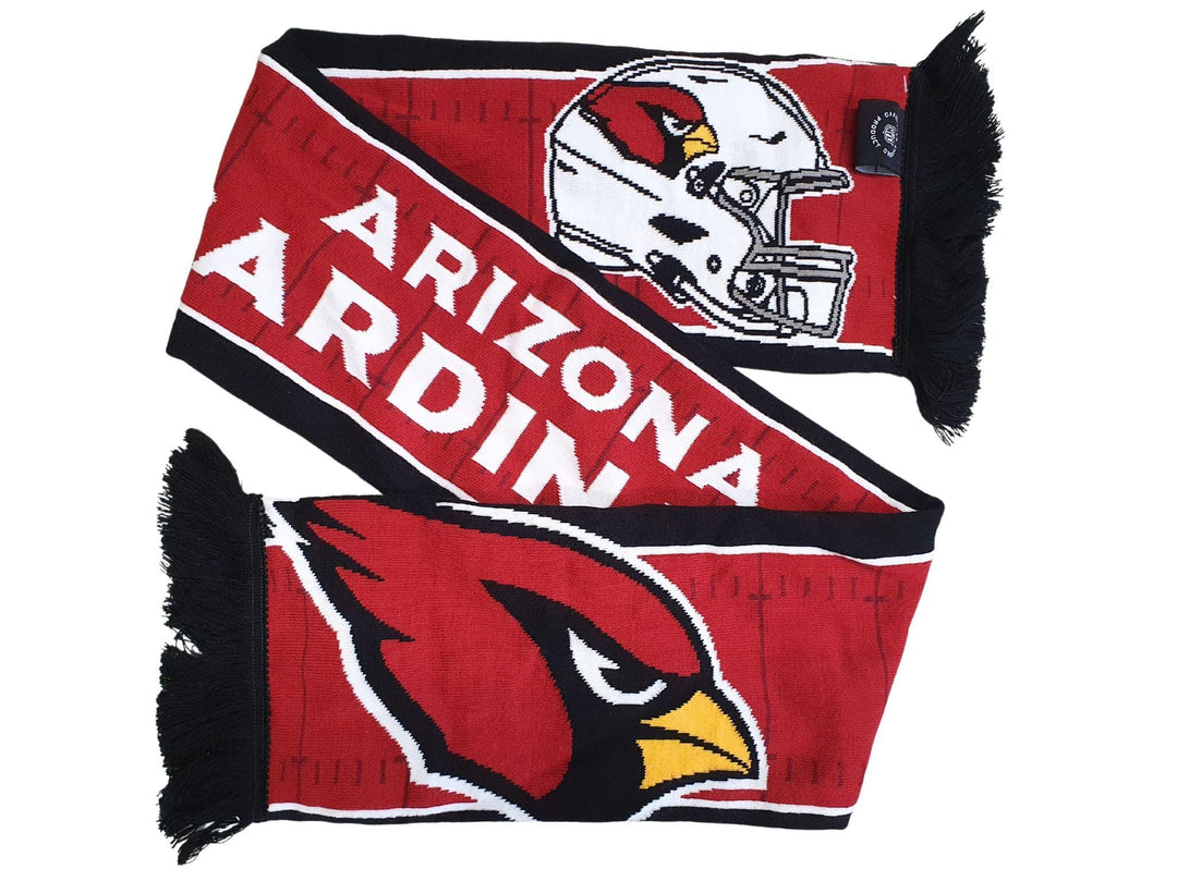 Great Branding NFL Jaquard Schal American Football Teamlogo Helm Fanschal Fransen Arizona Cardinals