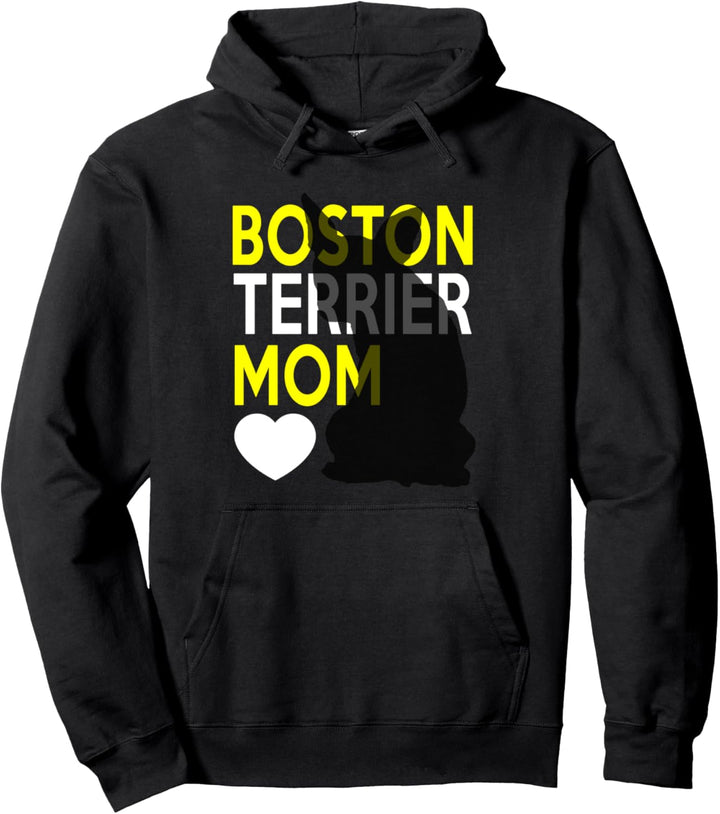 Boston Terrier Mutter Pullover Hoodie